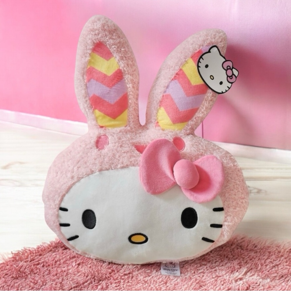 Hello Kitty Easter Bunny Large Pillow 🐰🌸